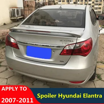 Auto Spoiler Hyundai Elantra 2007-11 Teise Põlvkonna/Elantra Auto Pagasiruumi Saba Huule Tagumine Tiib ABS Plastikust Kruntvärv, Värv Spoiler