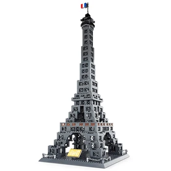 Wange 5217 Prantsusmaa Eiffeli Torn Arhitektuur ehitusplokid Loominguline Mudel Lastele Kingitused Looja 10181