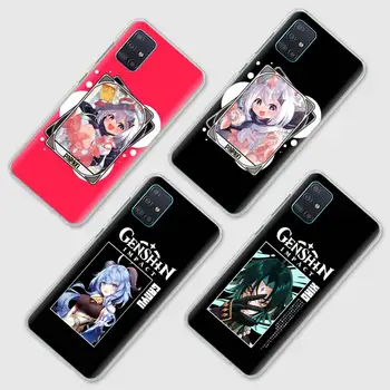 Hu Tao Genshin Mõju Ganyu PAIMON Telefon Case For Samsung Galaxy M31 Juhul 6.4