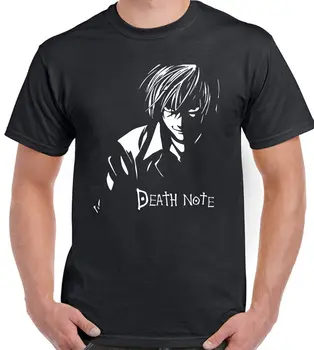 Death Note T-Särk Jaapani Anime, Manga Kira Ryuk Yagami Light Shinigami Mens Kõrge Kvaliteedi Brändi T-Särk Juhuslik O-Kaeluse Top Tees