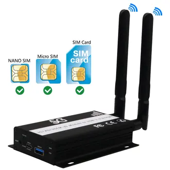 M. 2 B Võti NGFF USB 3.0 Adapter Converter with SIM-Kaardi Pesa SIM - (Mikro SIM-3G / 4G / 5G, LTE Moodul Arvuti Komponendid