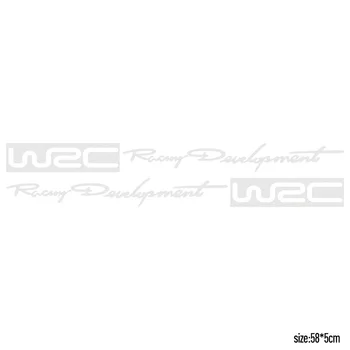 1 Paar Kohandatav WRC Ralli Kleebised Auto Decal-Stiil BMW Citroen VW Volkswagen Ford PEUGEOT MITSUBISHI Autode Lisavarustus