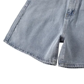 Bebobsons Vintage Naiste Põhilised Denim Lühikesed Püksid Suvel Uus Daamid Lühikesed Teksad, Kõrge Vöökoht