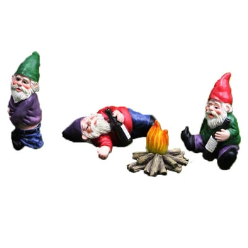 Haldjas Mini Aed Gnome Kujukeste Vaik Haldjas Aias Naljakas Kääbus Gnomes Elf Joonis Micro Aed Päkapikk Kodus Decor