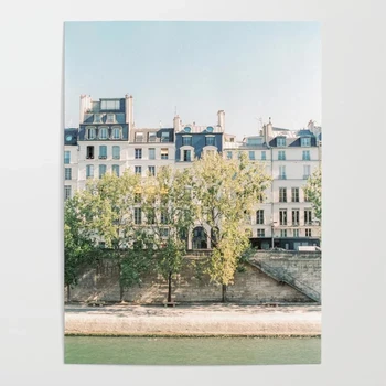 Print Lõuend Seina Art Modulaarne Pariisi Plakat Kaasaegne Saint Louis Hoonete Pilt Kodu Kaunistamiseks Elutuba Maali Raamita