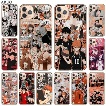 Anime Võrkpall Haikyuu Koomiksid Telefon Case For iphone mini 12 11 Pro XS MAX 7 8 6s Pluss SE2020 X-XR Silikoon TPÜ Pehme tagakaas