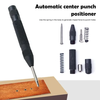 Drill Bit Vahendid Kuldne Automaatne Center Punch Dot Punch Positioner poolautomaatne Akna Purustamine Seade Pikkus 130 mm HSS