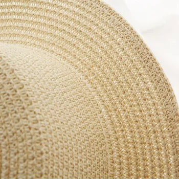2019 Vanema-lapse Suve Uus Naiste Päike Müts Kopp ühise põllumajanduspoliitika beež pits Bowknot Lilled Lindi Korter top Straw Hat Beach Mütsid Panama