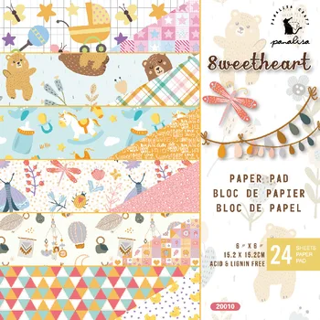 6 tolline 12 Lehed Sweet Love Baby Scrapbook Paberist Origami Tausta Paber-DIY-Kaardi Tegemine Kodus deco kingitus kunst ja käsitöö
