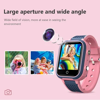 2021 4G Smart Watch Lapsed WIFI Videokõne SOS IP67, Veekindel Lapse Smartwatch Kaamera Ekraan Tracker Asukoha GPS-Vaata Telefon
