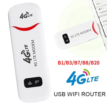 4G Kaasaskantav Hotspot WiFi Ruuteri USB Adapter Ruuteriga Mobiilse Lairibaühenduse 150Mbps LTE koos SIM-Kaart Euroopa versioon