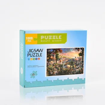 Pusle 1000 Tükki Täiskasvanud Laste Puzzle 500 Tükki Maastiku Animatsiooni Paber Puzzle