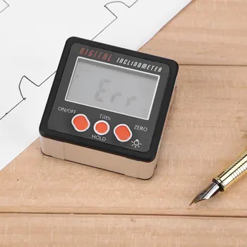 Precision Digital Nurgamõõtjaga Inclinometer Veekindel Tasandil Kasti Digitaalse Angle Finder Koonilised Karp Koos Magnet Alus