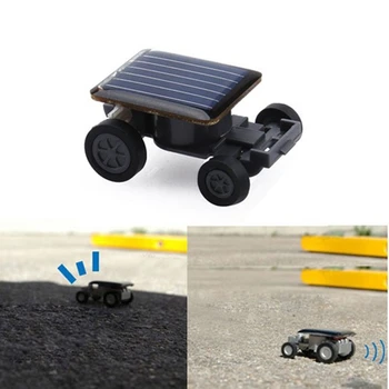 Kõrge Kvaliteediga Väikseim Mini Auto Päikeseenergia Toy Car Racer Haridus Vidin Lastele, lapse Mänguasjad Hot Müük Päikeseenergia Mänguasi blac