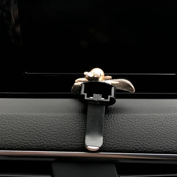 Rhinestone Diamond Bee Disain Auto Tarvikud Õhu väljalaskeava Parfüümi clip Õhu väljalaskeava clip õhuvärskendaja tarvikud, Auto Kaunistamiseks