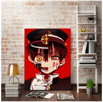 WTQ Jibaku Shounen Hanako Kun Populaarne Anime, Manga HD Printida Lõuendile Maali Seina Decor Seina Art Pilt Tuba Decor Home Decor