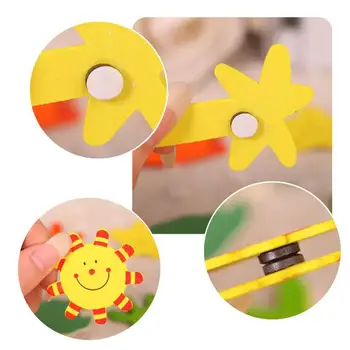 Imelik uus kingitused cartoon külmkapi magnetid cartoon välis-mänguasjad, lapsed kaubandus haridus-magnetid/puidust beebi erilist U7X6