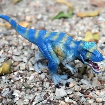 Uus Türannosaurus Rex Dinosaurus Mudel Sinine Kõnnib Türannosaurus Dinosaurus Laste Mänguasi Simulatsiooni Tahke Loomne Mudel Teenetemärgi