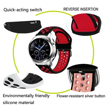 Eest Xiaomi Vaadata Värv MI Smart Watch Värvi Rihm Asendamine Watchbands Silikoon Käevõru 22mm Watch Band