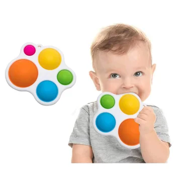 Efekti Meele Fidget Mänguasi Mull Montessori Teostamine Juhatuse Vurama Puzzle Lihtne Dimple Intelligence Development Varases Hariduses