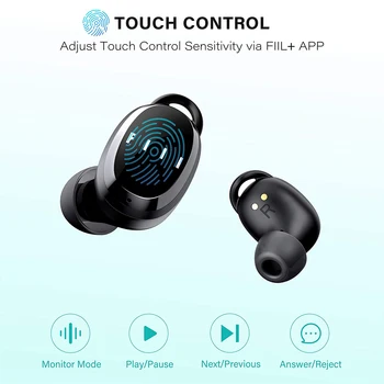 TWS FIIL T1XS Tõsi, Traadita Bluetooth-Peakomplekt, Sport Bluetooth Kõrvaklapid, In-ear Müra Vähendamise Earbuds Jaoks Xiaomi Iphone