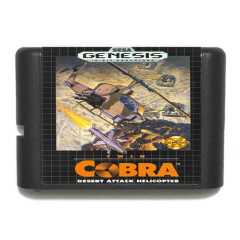 Kaksikud Cobra 16 bit MD Mäng Kaardi Jaoks Sega Mega Drive Jaoks Genesis