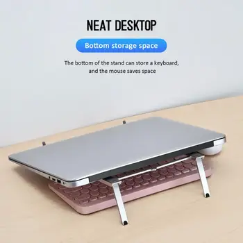 Portable Laptop Stand Kokkupandav Toetuse Baasi Notebook Stand Omanik Macbook Pro Õhu HP Lapdesk Arvuti Jahutus Bracket Ärkaja