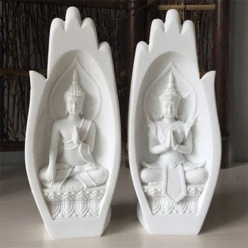 Budismi Käed Skulptuur, Buddha Kuju, Käsitöö, Liivakivi Figuriin Kujud Käsitsi Nikerdatud Decor Tabel Töölaua Kaunistus