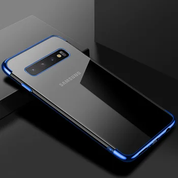 Samsung Galaxy S9 S10 S20 Plus Lisa 9 Läbipaistev TPU Silikoon Juhul A20 A30 A40 A50 A50S A60 A70 M40 Telefoni Kate Telefoni Puhul