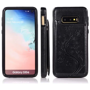 Telefon Case for Samsung Galaxy S10e Kaardi Omaniku Rahakoti Kate Seista Klapp Nahast Raku Tarvikud Glaxay S 10e Gaxaly 10se Juhtudel