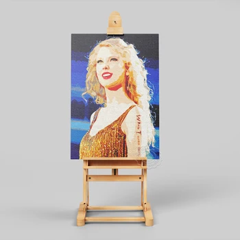 Taylor Swift Ameerika Laulja-Laulukirjutaja Prindib, Näitleja Seina Art, Taylor Fänne Koguda, Pikad Juuksed Elegantne Jumalanna Portree Maali