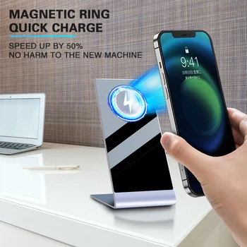 15W Magsafing Traadita Laadimise Jaam iPhone 12 Pro Max Metall Materjali Magnetilised Juhtmeta Laadija iPhone 12 Mini Omanik