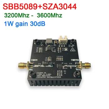 SBB5089+SZA3044 3200Mhz - 3600Mhz 3.5 G Mikrolaineahi RF Võimendi 1W saada 30dB jaoks Ham Raadio
