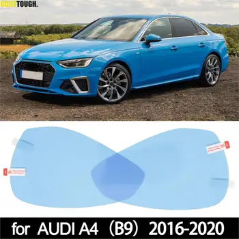 2X AUDI A4 (B9) 2016 2017 2018 2019 Auto Rearview Mirror Anti Udutuled Pimestavad Välimine Peegleid Film Veekindel veekindel Kate