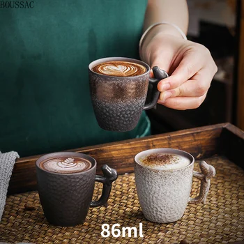 Uus toode Jaapani stiilis kivitooted espresso coffee cup meister teacup retro tee tassi sobib kingitusi ja pere teenetemärgid