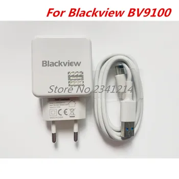 Uus Blackview BV9100 USB Power Adapter 5V/5A Kiire Laadija EU Pistik Reisi Lülitus Toide+ 5V5A TPYE-C Usb Kaabel Andmed Line