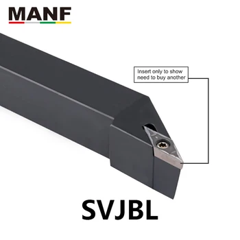 MANF SVJBR-2525M16 Lathe tools Lõikur keerates tööriista omanik Toolholders Välise Baar, Sise-Treipingi Lõikur Metalli Treimine Vahendid