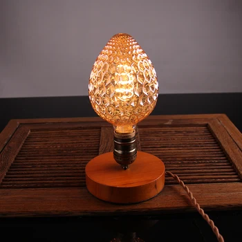 E27 LED Juhitava Hõõgniidiga Pirn 3W 4W Soe Kollane 220V ST64 T300 G80 G95 G125 Vintage Spiraal Filament Lamp Edison Lamp