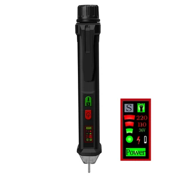 Tester Pen Häire AC pinge detektor meetri näidik, Mitte-kontakt Elektriline pliiats Neutraalne/Live Wire Pidevuse tester