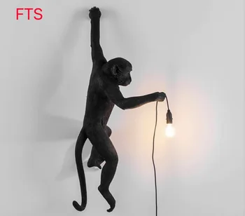 Itaalia ahv nöörist lühter rõivapood lamp retro tööstus tuul loomade vaik nöörist lamp Põhjamaade lühter