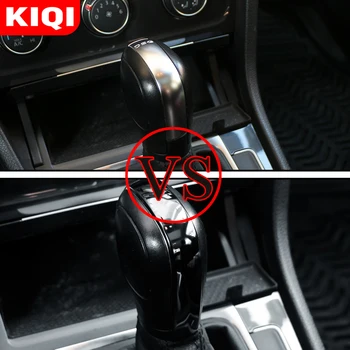 KIQI DSG KELL Gear Shift Knob Pea Hõlmama Viil Märk Trim Strip Kleebis Volkswagen VW CC Golf 6 MK6 7 MK7 7.5 Seat Leon