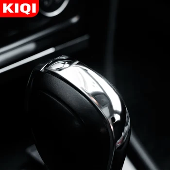 KIQI DSG KELL Gear Shift Knob Pea Hõlmama Viil Märk Trim Strip Kleebis Volkswagen VW CC Golf 6 MK6 7 MK7 7.5 Seat Leon