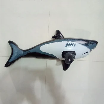 Ujuvad Shark Float Mänguasi PVC Täispuhutavad Hai Bassein Ohutuse Ujuk Vee Mänguasi Lastele Laste