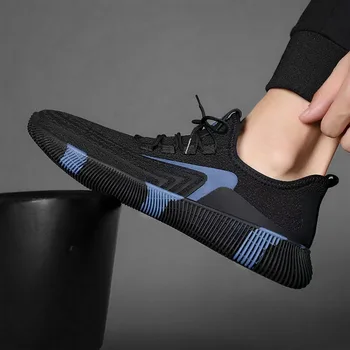 2021 primavera Tossud Spordi Jalatsid Sneaker Meeste Töötab Kerge, Hingav 4D Lennata Meeste Ülemine Pestav