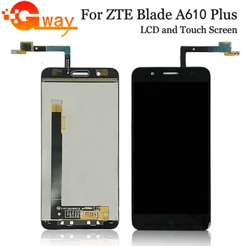 5.5 tolline Jaoks ZTE Blade A610 Plus LCD Display+Touch Ekraan 5.0 tolline ZTE Blade Plus LCD Ekraan Digitizer Assamblee Asendamine