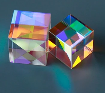 28*28*28mm optiline klaas tala splitter risti dichroic x cube prisma