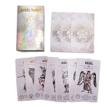 Angel Tarot Teki Salapärane Ennustamine Armastus Saatus Oracle Kaardid Naised, Tüdrukud Kaardid Pool lauamängu Kaardi laual Mängides
