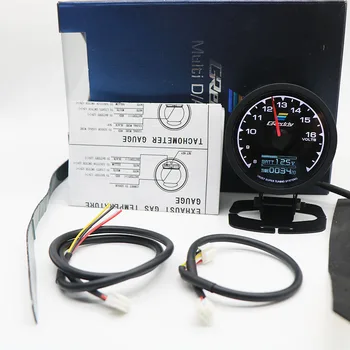 7 Värvi Auto GReddi LCD Digitaalne Ekraan Turbo Boost vee temp õli temp, õli vajutage racing arvesti Kütuse rõhk Õhu ja kütuse suhte Näidik
