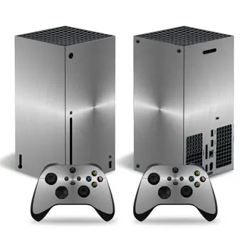 Metallik Hall Stiil Naha Kleebis Decal Hõlmavad Xbox Seeria X Konsool ja 2 Kontrollerid Xbox Seeria X Nahka Kleebis Viny 1