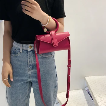 Elegantne Naine Mini Ringi kott 2020. aasta Suvel Uus Kõrge PU Nahast Naiste Disainer Käekotis Reisi Õla Messenger bag #28